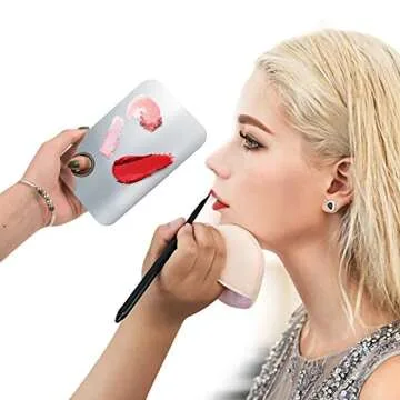 ALIOBC Makeup Mixing Palette Upgraded Stainless Steel Tray