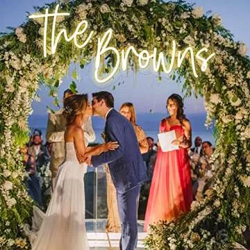 Custom Neon Signs, Personalized Wedding Neon Signs, Name Neon Signs, Business Logo Neon Signs (3 Lines Text)