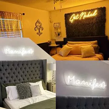 Custom Neon Signs, Personalized Wedding Neon Signs, Name Neon Signs, Business Logo Neon Signs (3 Lines Text)