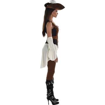 Shipwrecked Pirate Costume Perfect for Halloween & Cosplay