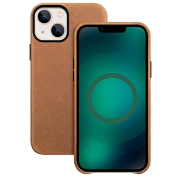 maogoam Leather Case for iPhone 13 - Handcrafted & Stylish