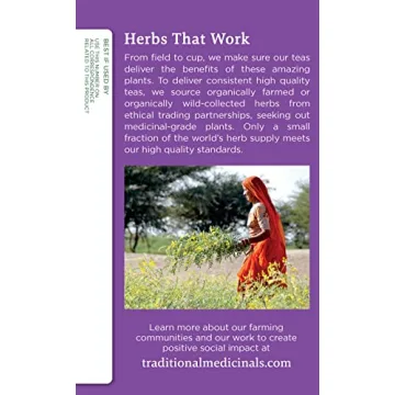 Organic Smooth Move Tea with Chamomile for Digestive Relief