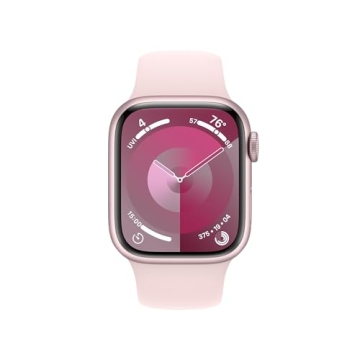 Apple Watch Series 9 GPS Cellular Renewed Pink Aluminum Case