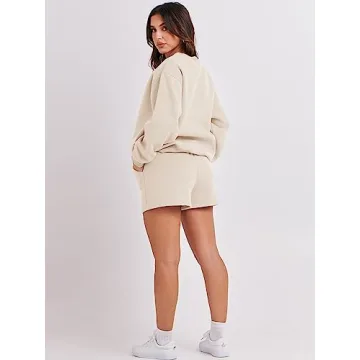 ANRABESS Women 2 Piece Lounge Outfit - Cozy & Stylish