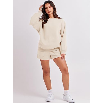 ANRABESS Women 2 Piece Lounge Outfit - Cozy & Stylish