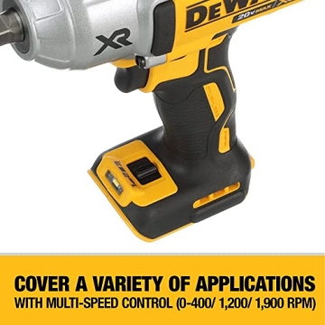 DEWALT 20V Max XR Brushless Impact Wrench High Torque