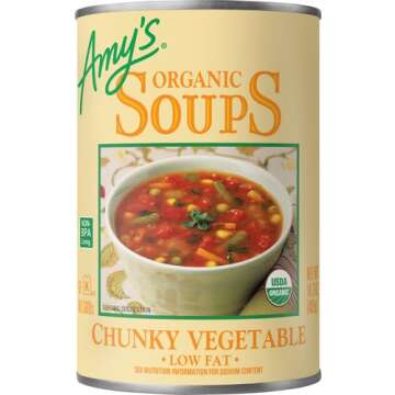 Amy's Organic Vegan Chunky Vegetable Soup, 14.3 Oz