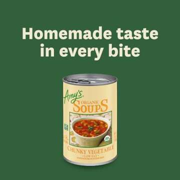 Amy's Organic Vegan Chunky Vegetable Soup, 14.3 Oz