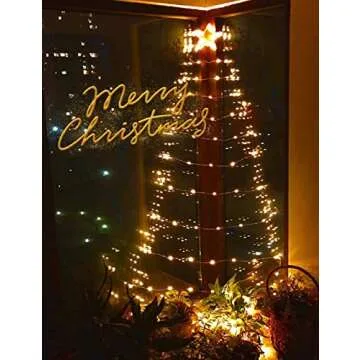 66Ft 200LED Fairy Lights Plug in, Waterproof with Remote Outdoor 8 Modes Christmas Lights Bedroom Decor, Twinkle Lights with Timer for Girl's Room Garden Christmas Decorations (Warm White)