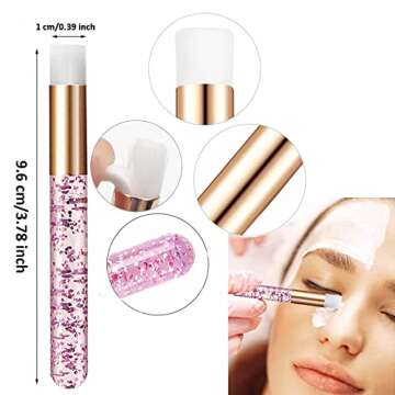 Shmian Lash Shampoo for Lash Extensions, 50ml Eyelash Foam Cleanser and 50 Pcs Eyelash Brush and Rinse Bottle Mini Fan Oil Free/Sulfate Free Eyelash Wash Remover For Eyelash Extension Makeup Removel