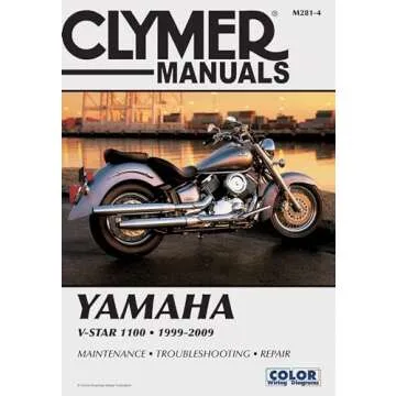 Yamaha V-Star 1100 Series Motorcycle (1999-2009) Service Repair Manual