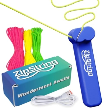 ZipString Original - As Seen on Shark Tank - Classic ZipString Rope Launcher Toy, Perfect for Kids &...