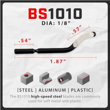 AFA Tooling Deburring Tool with 11 HSS Blades