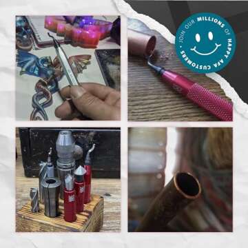 AFA Tooling Deburring Tool with 11 HSS Blades