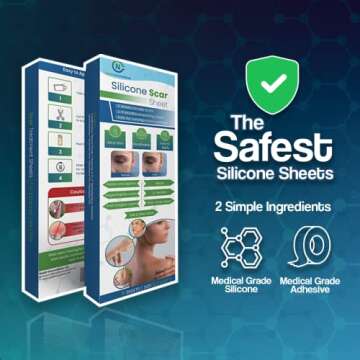 Medical Grade Silicone Scar Sheets for Fast Healing