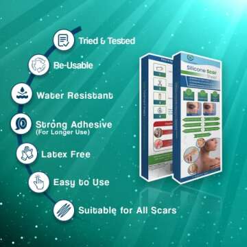 Medical Grade Silicone Scar Sheets for Fast Healing