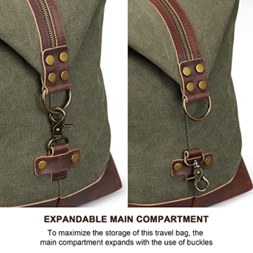 Stylish S-Zone Duffle Bag for Travel and Weekends