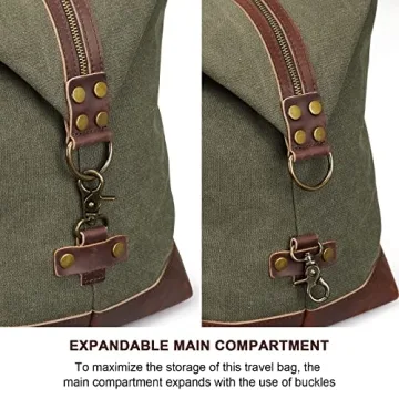 Stylish S-Zone Duffle Bag for Travel and Weekends