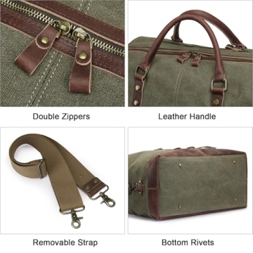 Stylish S-Zone Duffle Bag for Travel and Weekends