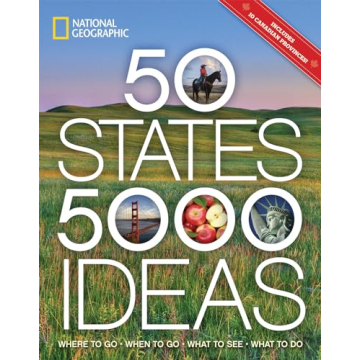 50 States 5000 Ideas Travel Guide Book for Adventurers