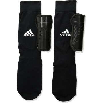 Adidas Youth Sock Shin Guards - Comfortable Protection