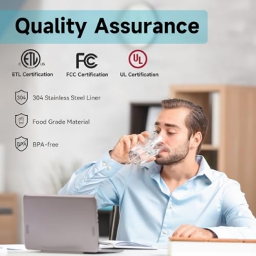 ICEPURE Hot Cold Water Dispenser & Ice Maker