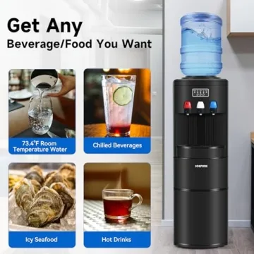 ICEPURE Hot Cold Water Dispenser & Ice Maker
