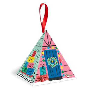 Galison Alpine Cottage 130 Piece Puzzle Ornament