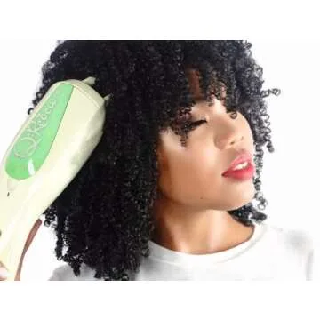 Q-Redew Original Handheld Steamer for All Hair Types - Hydrates, Reshapes, Detangles, Restyles, Stretches, Deep Conditions, Adds Volume - 120V 650W