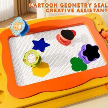 Magnetic Drawing Board for Creative Kids Aged 3-8
