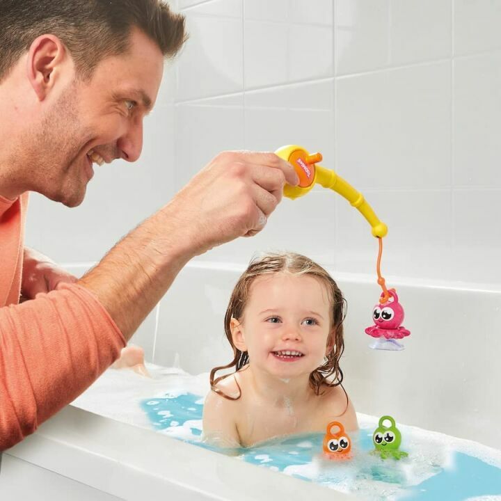 Toomies 3-in-1 Fishing Frenzy Bath Toys for Toddlers