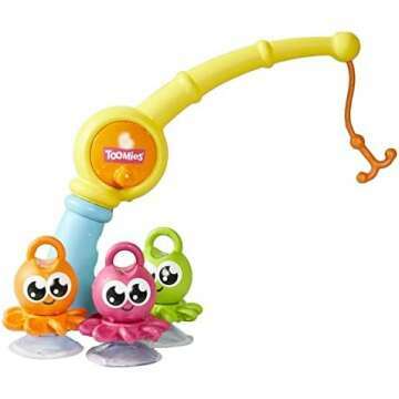 Toomies 3-in-1 Fishing Frenzy Bath Toys for Toddlers