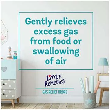 Little Remedies Gas Relief Drops for Tummy's, Natural Berry, 0.5 oz