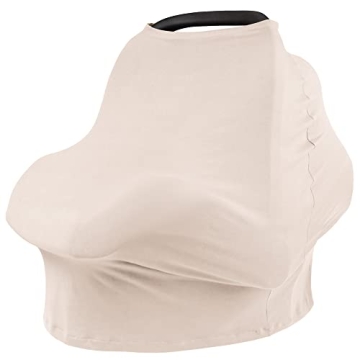 Konssy Stretchy Multi-use Baby Car Seat Cover - Unisex & Versatile