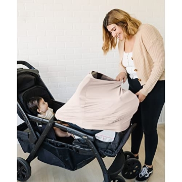 Konssy Stretchy Multi-use Baby Car Seat Cover Unisex