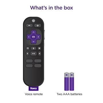 Roku Voice Remote for Players, Audio, and TVs - Renewed