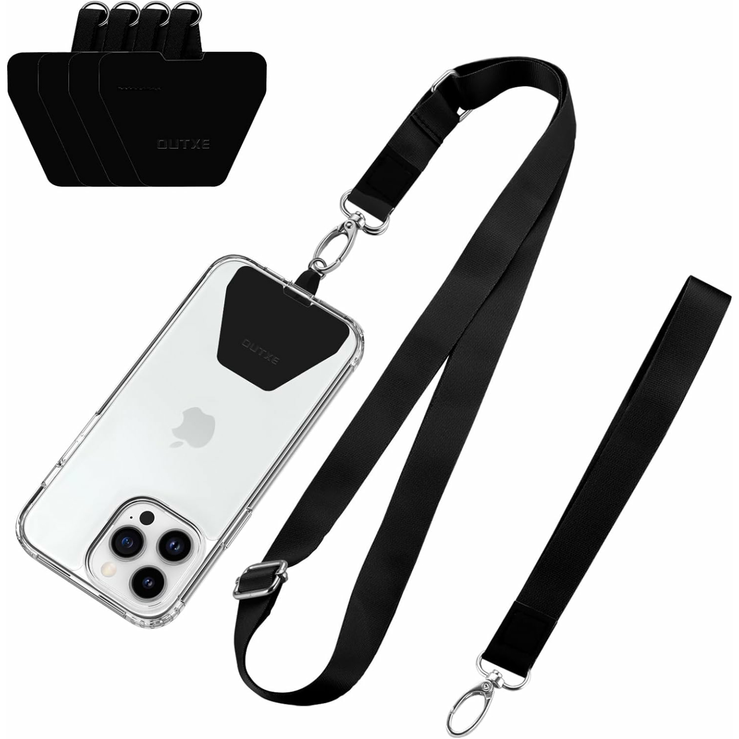 OUTXE Adjustable Phone Lanyard for Neck and Wrist
