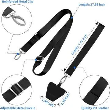 OUTXE Adjustable Phone Lanyard for Neck and Wrist