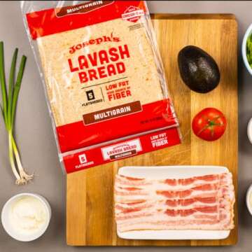 Joseph's Lavash Bread Value 3-Pack - Multigrain, Low Carb, High Protein and Fiber