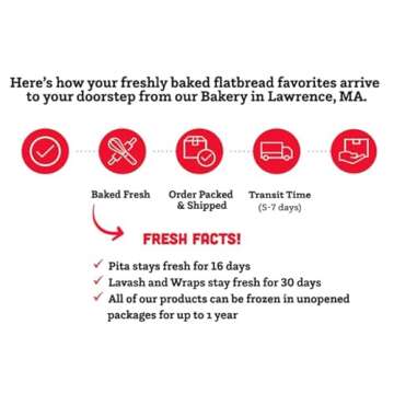 Joseph's Lavash Bread 3-Pack | Low Carb and High Protein