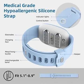 EmeTerm Anti-Nausea Wristband - Stylish Relief for All Ages