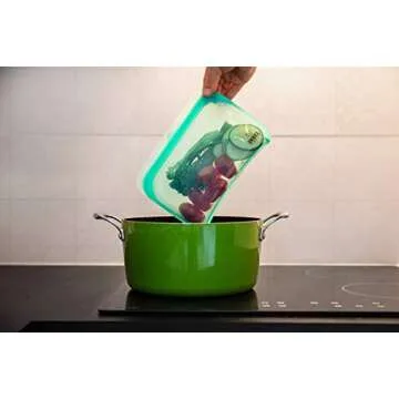 REBEL FRESH Silicone Storage Bags for Sustainable Storage Solutions
