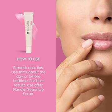Hanalei Hydrating Lip Treatment Balm – Cruelty-Free, Paraben-Free Moisturizer for Severely Dry, Chapped Lips – Kukui Oil, Shea Butter & Grapeseed Oil –Multi Colored Tint, Travel-Size 3-Pack (5ml X 3)
