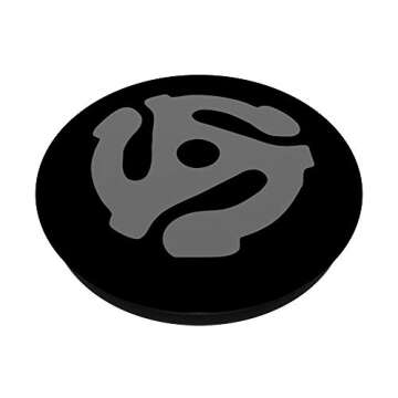 Music Geek, Retro 45 rpm Record Adaptor Vinyl Lovers