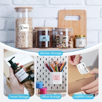 POLONO PM220S 2 Inch Bluetooth Label Maker