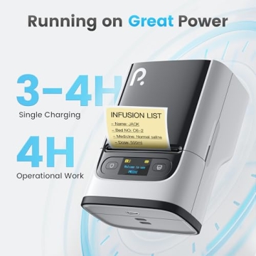 POLONO PM220S 2 Inch Bluetooth Label Maker