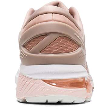 ASICS Women's Gel-Kayano 26 Running Shoes, 7, Fawn/Rose Gold