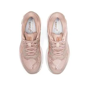 ASICS Women's Gel-Kayano 26 Running Shoes, 7, Fawn/Rose Gold