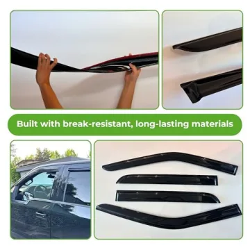 IG Window Visors for 2015-2020 Honda Fit - Stylish Rain Guards