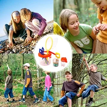 Kids Bug Catcher Kit Outdoor Explorer Set with Magnifiers